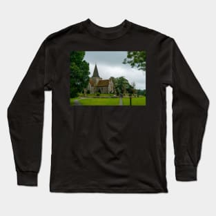Alfriston Church, East Sussex Long Sleeve T-Shirt